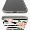 Bumper Tendance pour iPhone XR mariniere et fleurs de Rose