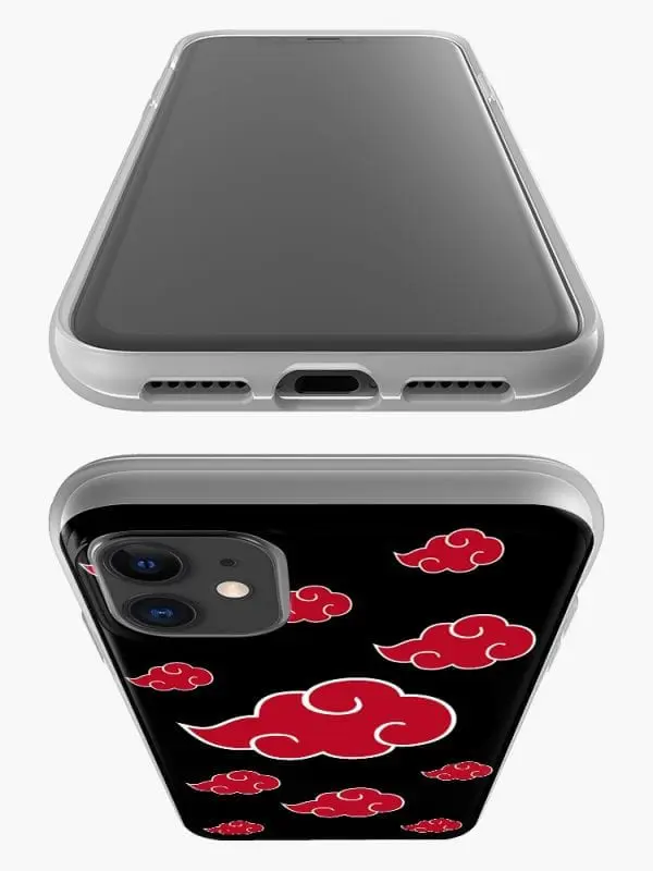 Housse en Silicone personnalisée Akatsuki pour iPhone 12, iphone 12 Mini, iPhone 12 PRO, iPhone 12 PRO MAX