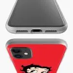 Housse en Silicone pour iPhone 12 Betty Boop