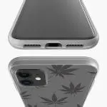 Housse en Silicone personnalisée pour iPhone 12, iPhone 12 Mini, iPhone 12 Pro, iPhone 12 PRO MAX motif THC Pattern
