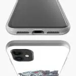 Housse en Silicone pour iPhone 12, iPhone 12 Mini, iPhone 12 PRO, iPhone 12 PRO MAX personnalisée Delorean Retour vers le futur