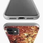 Housse en Silicone personnalisée pour iPhone 12, iPhone 12 Mini, iPhone 12 Pro, iPhone 12 PRO MAX motif Gamme de Musique dorée