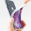 Coque gel Silicone Infinity Love Galaxy pour iPhone XR