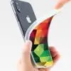 Coque de silicone pour portable Apple iPhone XR motif Arlequin Intermezzo