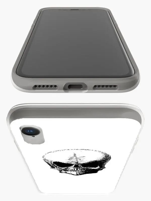 Bumper personnalisé Skull Ovni pour smartphone Apple iPhone XR
