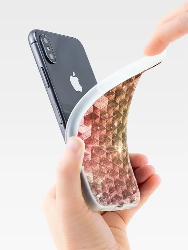 Coque gel souple Spheric Cubes pour iPhone XR