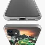 Housse en Silicone personnalisée pour iPhone 12, iPhone 12 Mini, iPhone 12 Pro, iPhone 12 PRO MAX motif Tracteur Agricole John Deere