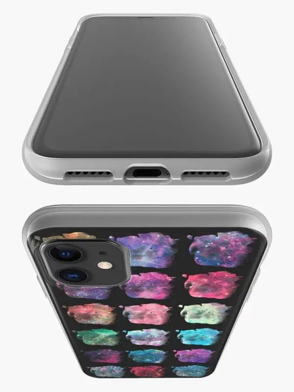 Housse en Silicone personnalisée pour iPhone 12, iPhone 12 Mini, iPhone 12 Pro, iPhone 12 PRO MAX motif Watercolor Brush