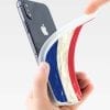 Housse drapeau Français pour iPhone XR en Silicone