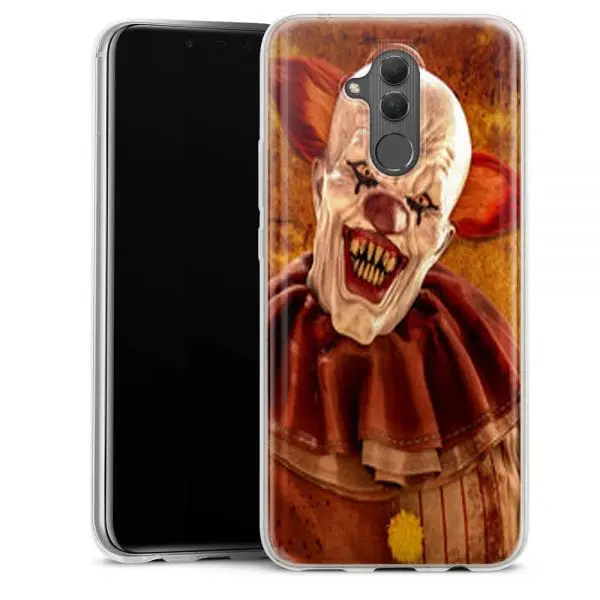 Coque Clown Pennywise Halloween pour Huawei Mate 20, Mate 20 Lite, Mate 20 Pro