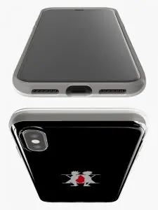 Coque HxH pour smartphone iPhone, X, Xs en gel silicone