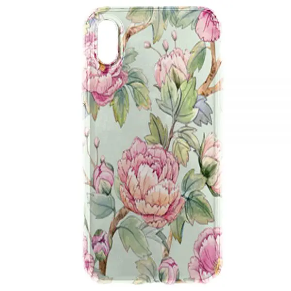Coque ultra slim motif Floral Aquarelle pour iPhone, Samsung, Huawei