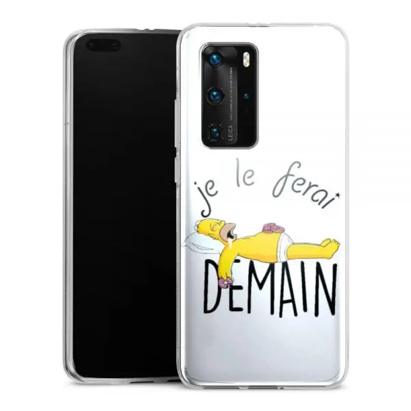 Coque Huawei P40 pro Homer Simpson