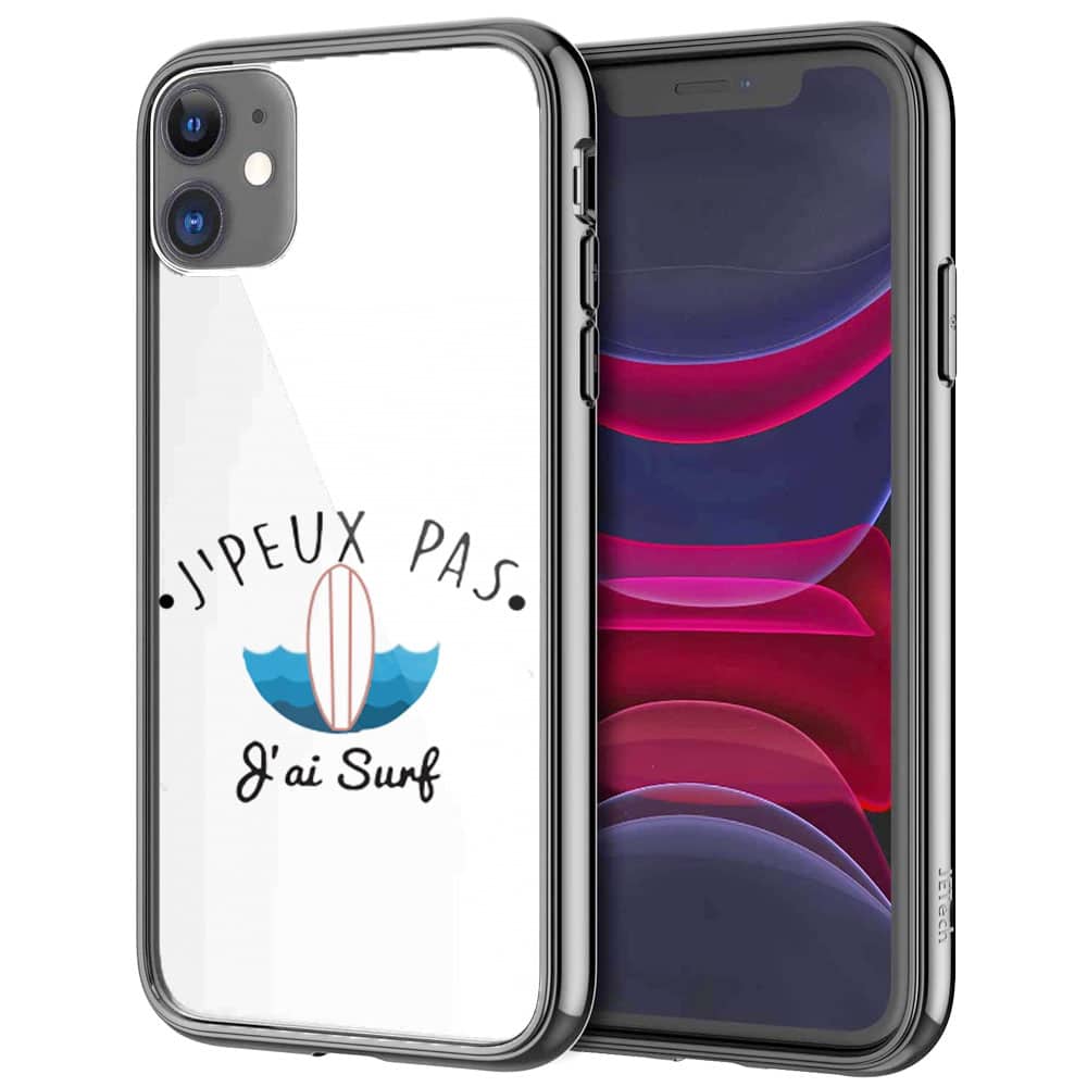 Coque pour iPhone 12 mini - Stitch Surf. Accessoire telephone