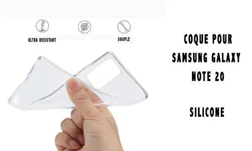Coque silicone Samsung Galaxy Note 20