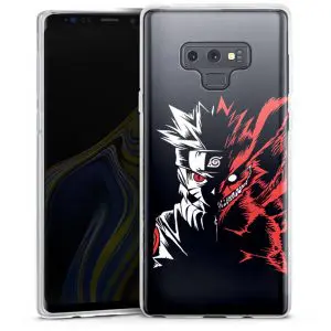 Coque Samsung Galaxy Note 9 Naruto Vs Kyubi Renard Démon