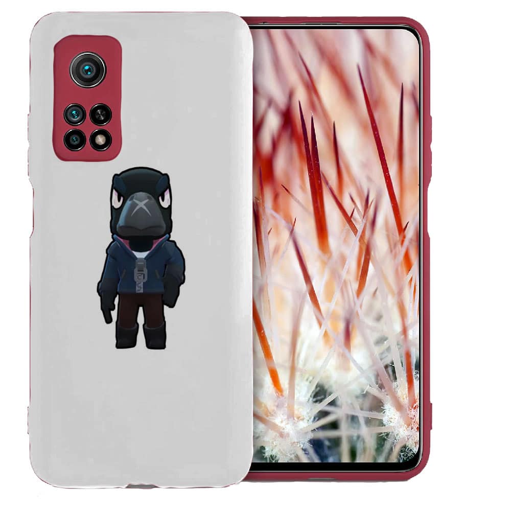 Coque Telephone Xiaomi Mi 10t Corbac Brawl Stars Housse Silicone - apparence corbac brawl stars