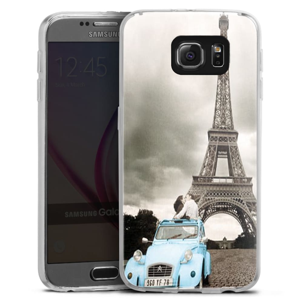 Coque Samsung galaxy S6 Romance à Paris | Villes | Silicone