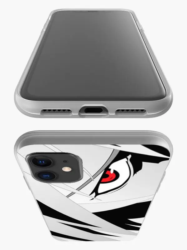 Coque en Silicone Naruto Oeil Sharingan pour iPhone, Samsung, Huawei, Xiaomi
