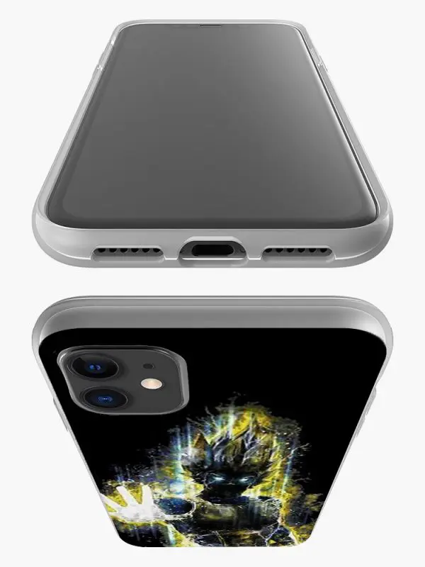 Coque Silicone Dragon Ball Super Vegeta pour iPhone, Samsung Galaxy, Huawei, Xiaomi