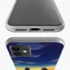 Coque Naruto & Sasuke Ciel étoilé pour iPhone, Samsung, Huawei, Xiaomi en gel silicone