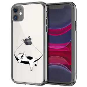 Coque iPhone, Samsung, Huawei, Xiaomi personnalisée Sieste Chat Puleuse