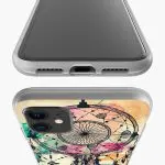 Coque Silicone Attrape Reves Vintage pour iPhone, Samsung, Huawei, Xiaomi