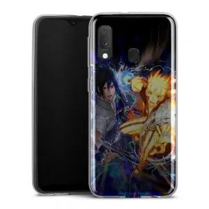 Coque Fight Naruto Sasuke pour Samsung Galaxy A20E