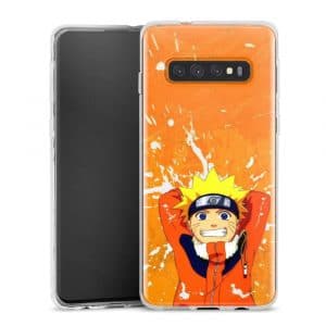 Coque Silicone pour Galaxy S10 naruto shippuden mission detente