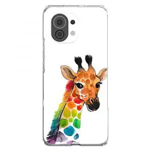 Girafe colorée, Coque pour Xiaomi Mi 11