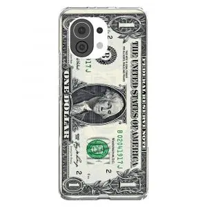 Billet de Banque 1 Dollar, Coque en Silicone pour Xiaomi Mi 11