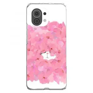 Chat dans un lit de Roses, Coque pour Xiaomi Mi 11