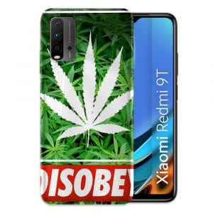 Coque Xiaomi Redmi 9T personnalisée Disobey Cannabis