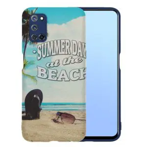 Coque télephone Oppo A52, A72, A92 motif personnalisé Summer Days autour de la Plage