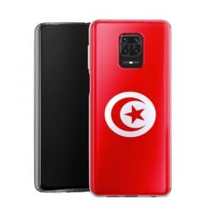 Coque personnalisée Xiaomi Redmi Note 9T Drapeau Tunisien