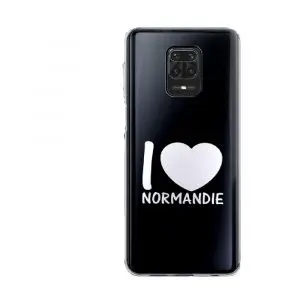 Coque Silicone I Love Normandie pour Xiaomi Redmi Note 9t