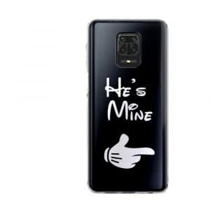 Coque Silicone He's Mine pour Xiaomi Redmi Note 9t