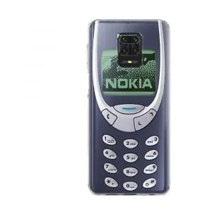 Coque Silicone Nokia retro 3210 pour Xiaomi Redmi Note 9t