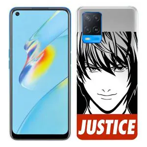 Coque Death Note Justice Manga pour téléphone Oppo A54, A74