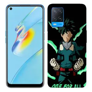Coque deku One For All pour téléphone Oppo A54, A74