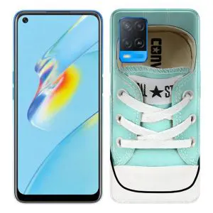 Housse All Star Basket Shoes Tiffany smartphone Oppo A54 5G, A74 5G