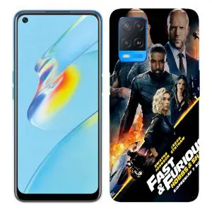 Coque Compatible Oppo A54 5G, A74 5G motif originale Fast and furious hobbs and shaw