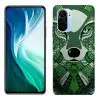 Coque Loup Vert Azteque Silicone Xiaomi Mi 11i Collection Animaux
