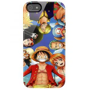 Coque Silicone One Piece Pirate Team pour Apple iPhone 5