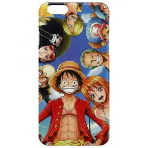 Coque Silicone One Piece Pirate Team pour iPhone 6