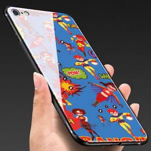 Coque silicone Marvel pour iPhone 6 en Plexiglass