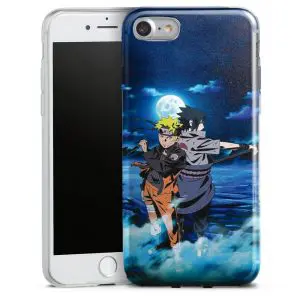 Coque Naruto Sasuke Night Light Moon Stars pour Apple iPhone 7