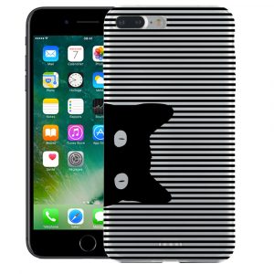 Coque silicone Black Cat pour iPhone 8 Plus