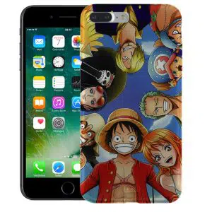 Coque Silicone One Piece Pirate Team pour iPhone 8 Plus