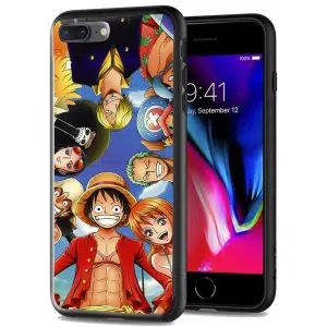 Coque Verre Trempé One Piece Pirate Team pour iPhone SE 2020